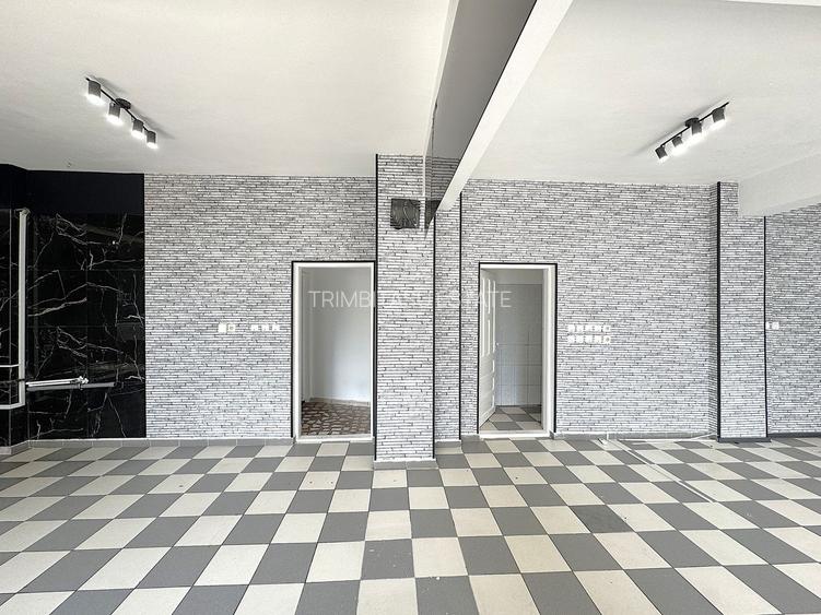 Spațiu comercial | 90mp | trafic intens | Margeanului | comision 0% - 5