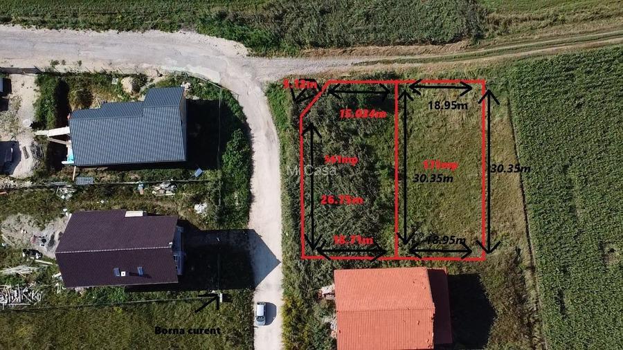 Teren intravilan Sanpetru iesire spre Bod - 6