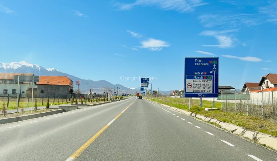 Teren intravilan Râșnov – Glejerie  5 parcele x 1000 mp  Capăt Str. Greierilor - 5