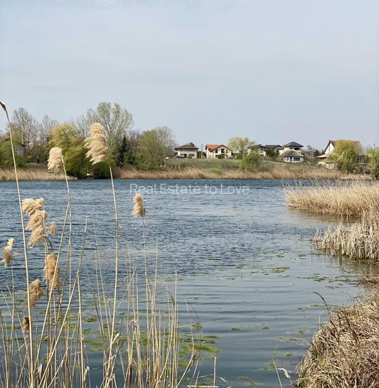 Teren la lac centru Corbeanca, vedere lac si padure, toate utilitatile - 7
