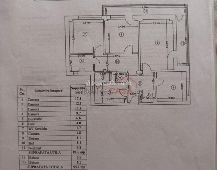 Apartament 4 camere renovat - Morarilor- Pantelimon - 1