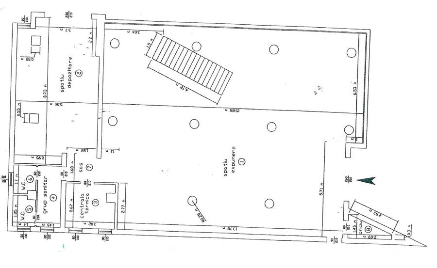 Spatiu comercial 396mp, central, in spate la Palas Campus - 7