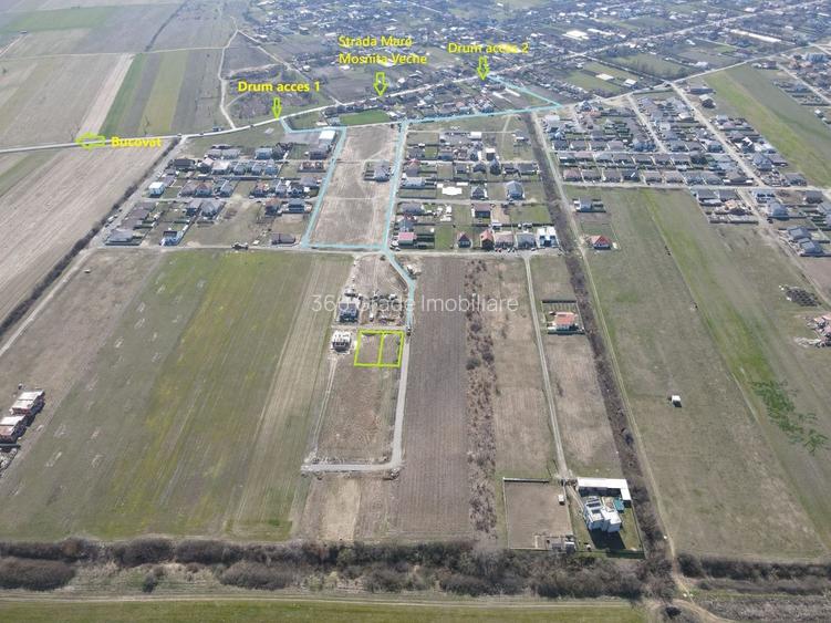 Teren cu autorizatie pentru duplex 512 / 516 mp Utilitati Comision 0 - 2