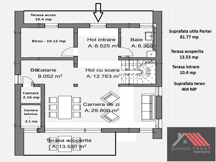 Teren de vânzare 909mp 2 Fronturi  cu autorizatie cons - 4