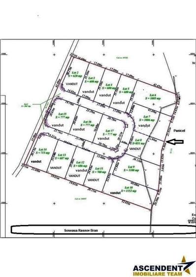 FILM! Parcela imprejmuita,design casa,aviz constructie,1.085 mp,Panicel,Rasnov - 7