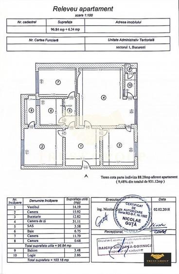 Apartament 3 camere Aviatorilor | Piata Charles de Gaulle - 20