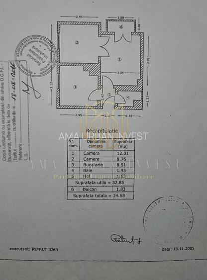 Teiul Doamnei 2 cam 35 mp SU ,cf 2 , an 1965, pet 63000 eur - 8