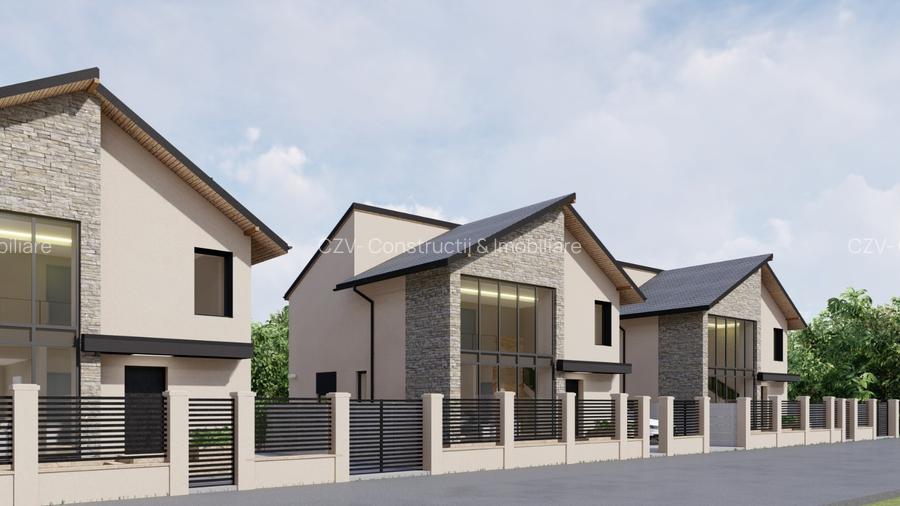 Vile individuale moderne – Living spectaculos  pe două niveluri - 8