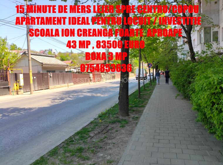 PACURARI-SCOALA I.Creanga , parter, 2d ,43 mp ,necesita renovare ,83500 euro fix - 2