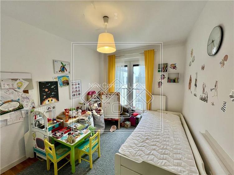 Apartament 3 cam. - 76 mp, balcon, parcare - Ansamblul Cibinium - 5