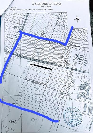 Teren intravilan 400 mp Costinești | PUZ aprobat | P+2 | 20.000 € cash sau rate - 3