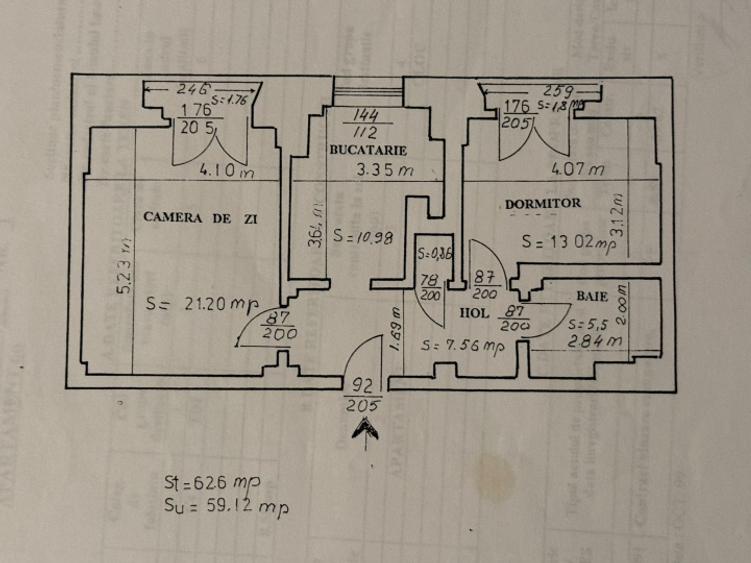 Vanzare apartament 2 camere Piata Victoriei
