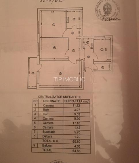 3 camere Tineretului – lângă Parc și Metrou | 65 mp | Parcare I pret 165000 euro - 10