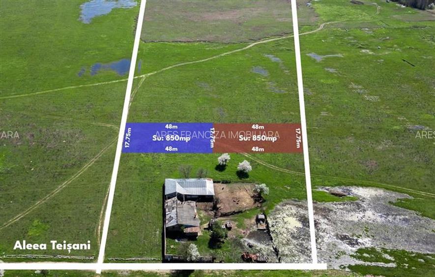 PIPERA - VOLUNTARI ,TEREN INTRAVILAN,852 MP,DESCHIDERE 18 M,LANGA PADURE - 5