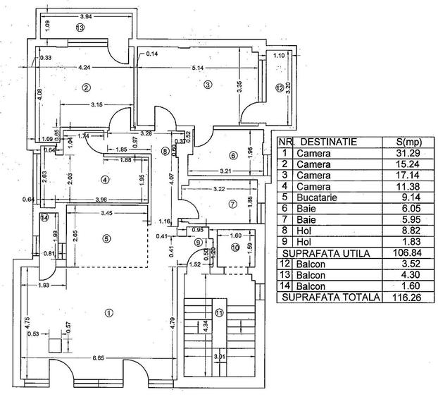 Apartament insorit cu 4 camere | garaj si boxa - 1