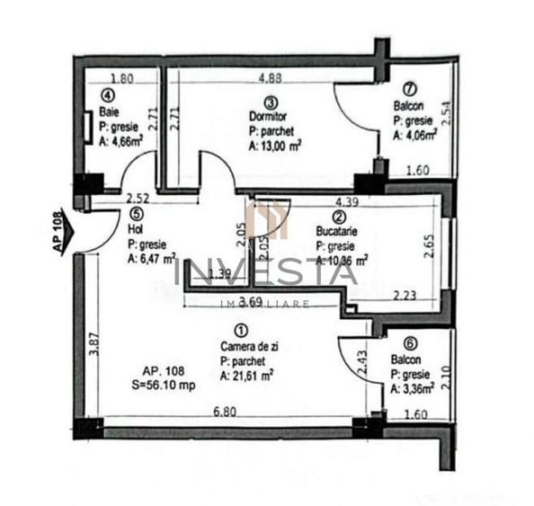 APARTAMENT DE VANZARE 2 CAMERE SOPOR - 7