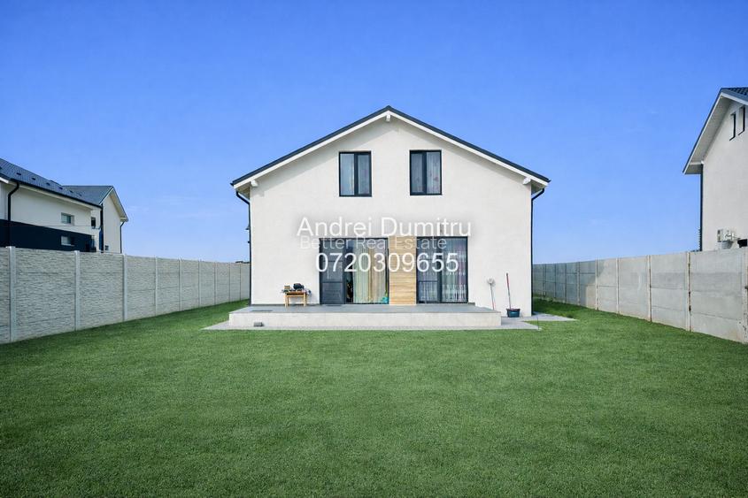 Casă individuală nouă de vânzare în Berceni Ilfov – 5 camere, teren 390 mp - 4