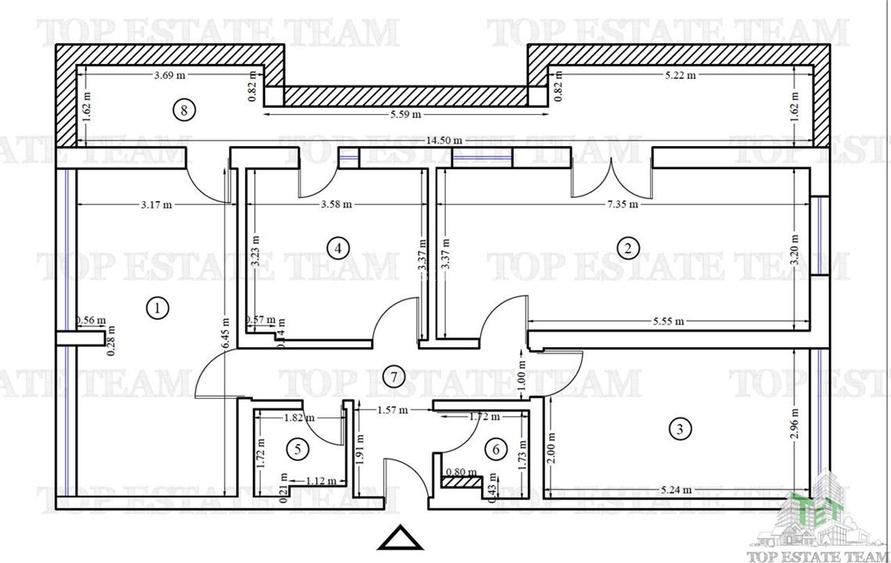 Apartament 4 camere cu terasa bloc nou in zona Lacul Morii-Giulesti - 3