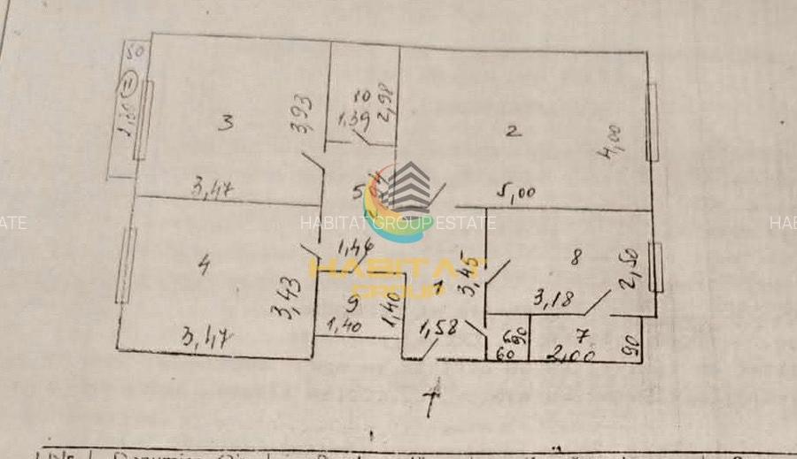 De Vanzare Apartament Decomandat 3 Camere 76mp Metrou Constantin Brancoveanu - 1
