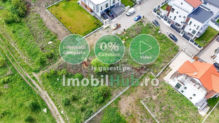 Teren Autorizabil 2 Case Individuale, 1217mp, Borhanci - 2