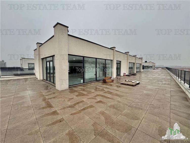 Rooftop/ Spatiu comercial de inchiriat + 600mp terasa pentru Atelier de creatie/ - 9