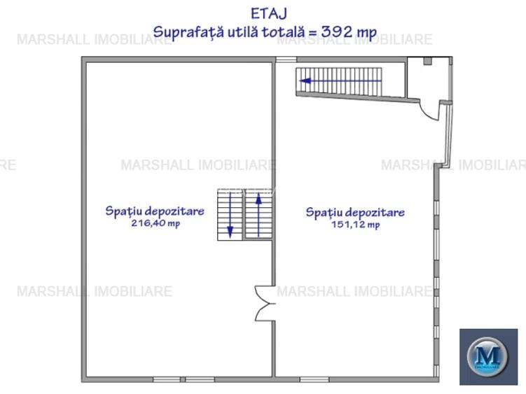 Spatiu industrial de vanzare, zona Exterior Vest, 798.55 mp #15366 - 14