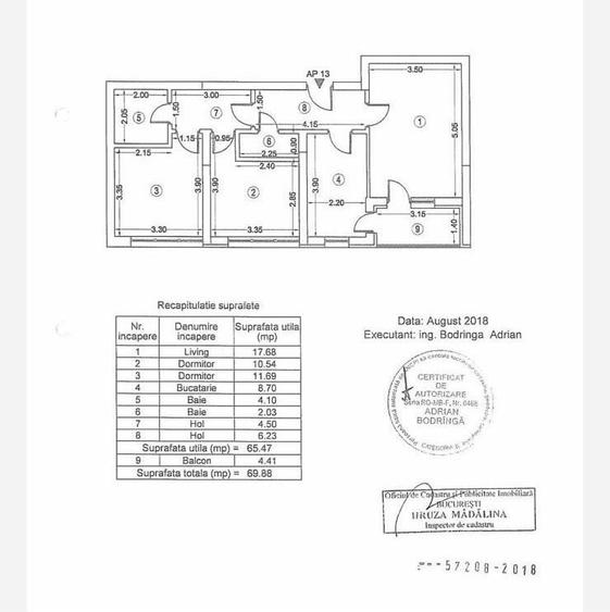 SUPER PRET!!3 camere cu balcon MOBILAT-UTILAT-Exigent Plazza Residence - 1