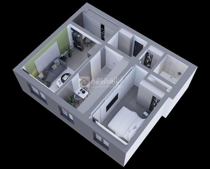 Ultracentral - 2 camere smart home, imobil nou | predare imediata - 13