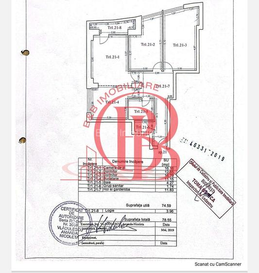 Apartament decomandat 3 camere Sector 3 Titan-Th. Pallady - 1