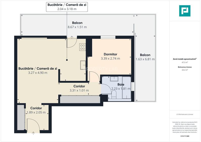 Penthouse Adora Park cu 2 camere - 23