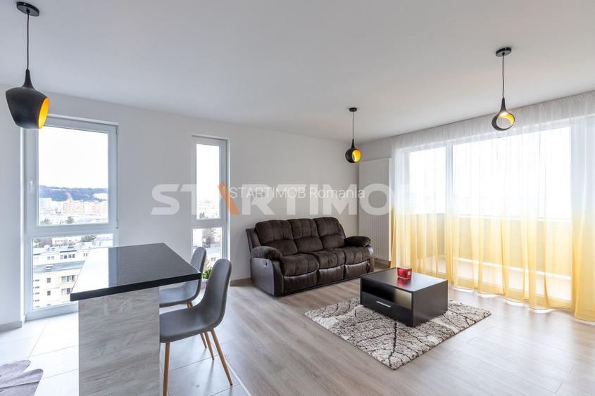 Apartament mobilat  3 camere Urban Plaza cu parcare - 11