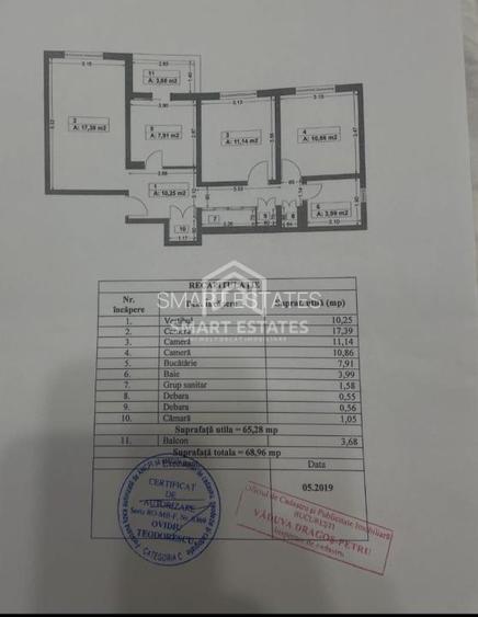 3 camere metrou Dristor | centrala proprie | bloc 1984 - 15