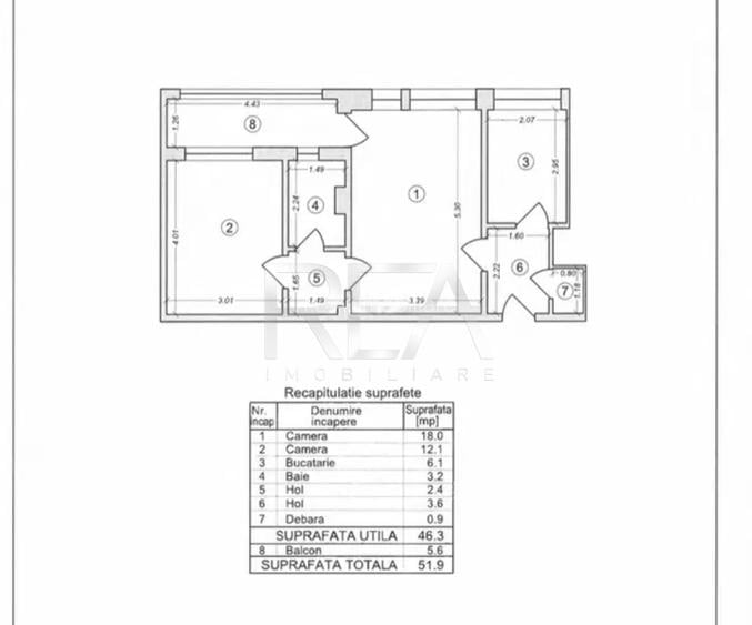 2 Camere Renovat Lujerului - 10