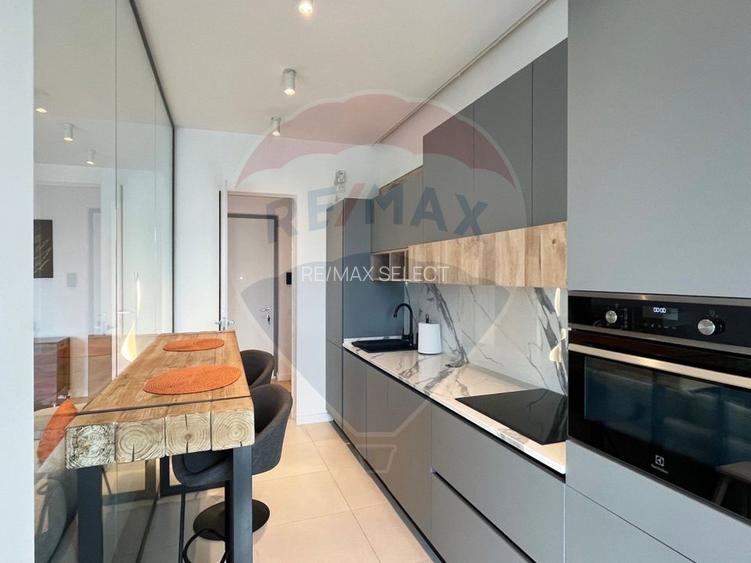 2 camere Nusco City, Pipera-Aviatiei, complet mobilat, parcare inclusa - 9