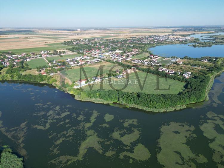 Teren pe malul Lacului Buftea - Crevedia - 2