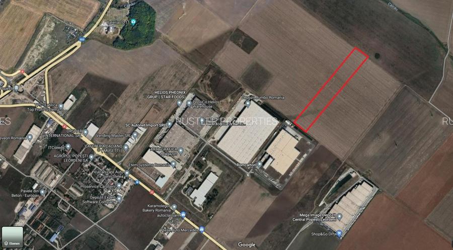 Teren de vanzare - 45.000 mp - Popesti-Leordeni, DN4 - 3