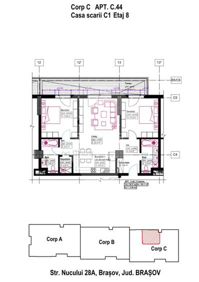 Carpathia Residence- Apartament 3 camere-Decomandat - 18