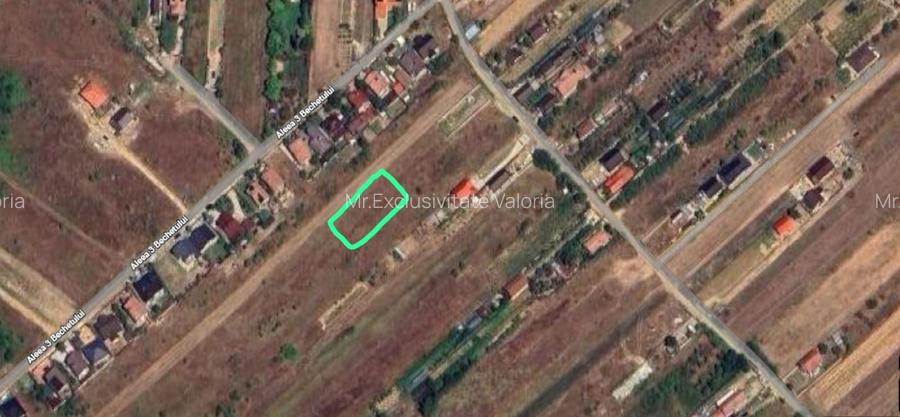 Teren intravilan, 2 parcele, 815 mp, utilitati, Preajba - zona Smart Pub - 3