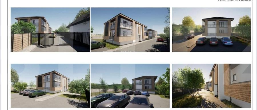 Apartament 3 camere 51 mp, curte privata, parcare, zona case Apahida - 2