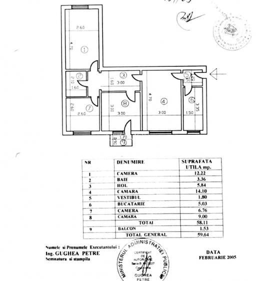 Aleea Imasului Ferentari apartament 4 camere bloc reabilitat. - 2