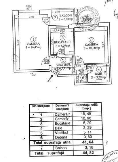 🔑 Vanzare Apartament 2 Camere Decomandat – Zona Trapezului | - 22