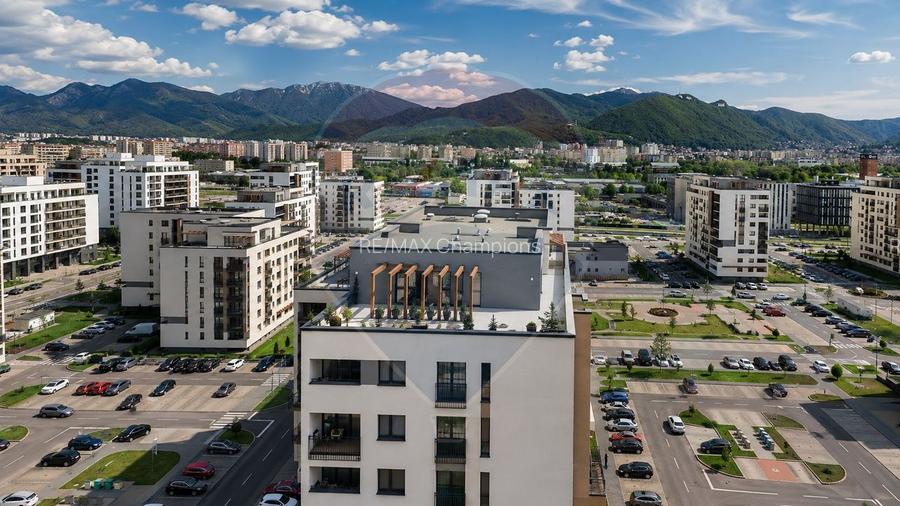 Penthouse Coresi | Vedere Tâmpa | 101mp utili+168mp terasă | 2 parcări - 7