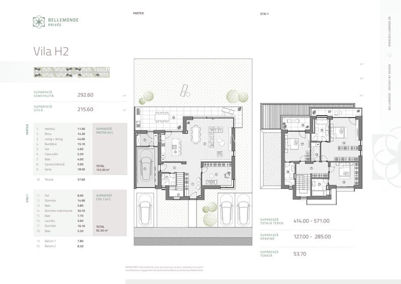 Vilă individuală in Bellemonde Privée Pipera - 1