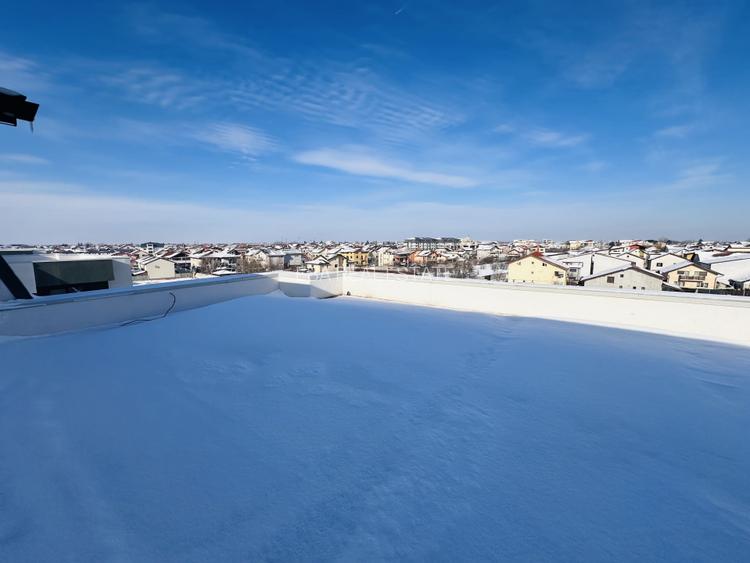 Penthouse 4 camere 105 mp, terasa 108 mp superb, Orhideelor, Chiajna  - 14