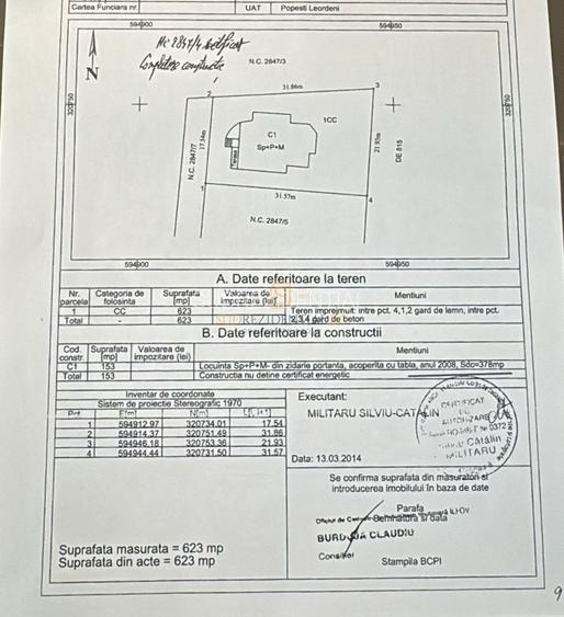 Vila S+P+M de vanzare in Popești Leordeni–teren 623 mp, piscina, garaj - 1