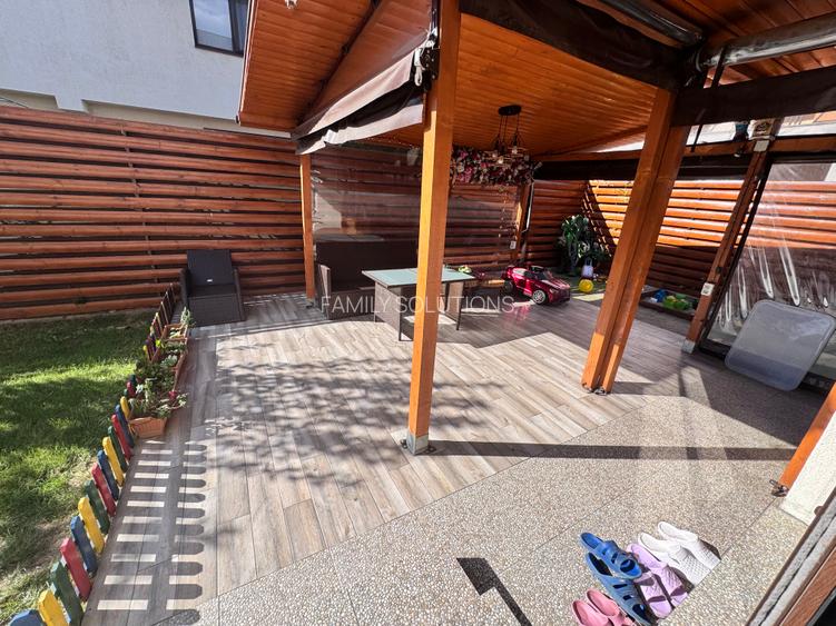 Casa P+1+M. 5 cam. Mobilata-Utilata complet. Teren 205mp - 26