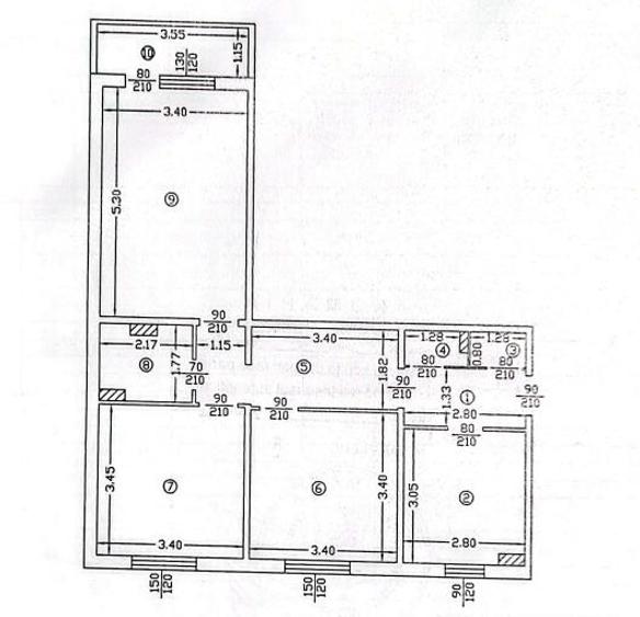 Apartament 3 camere Mircea cel Batran - 2