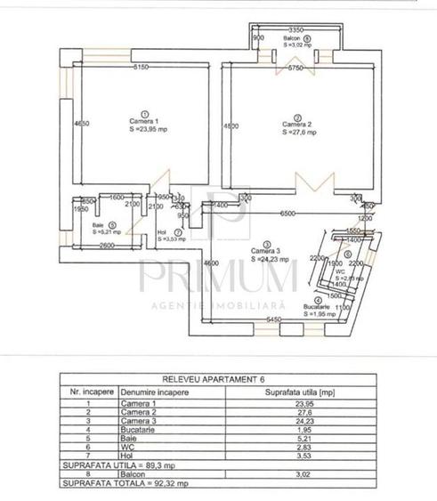 MEDICINA - ETAJ 2 - GARAJ+BOXA CF - 3 CAMERE - 2 BAI - CENTRALA PROPRIE - CLIMA - 8