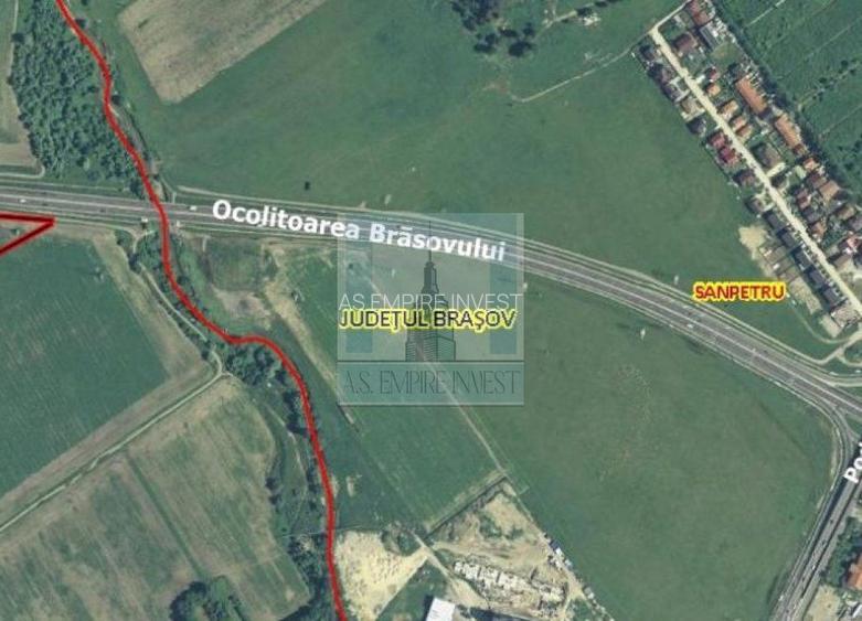 Teren intravilan 2,4 Ha - zona Tractorul (Rulmentul) - 2