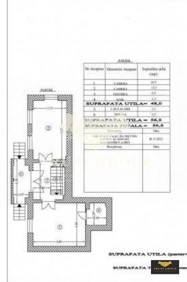 Casa boiereasca renovata Unirii | Curte 70mp | D+P+Pod - 15